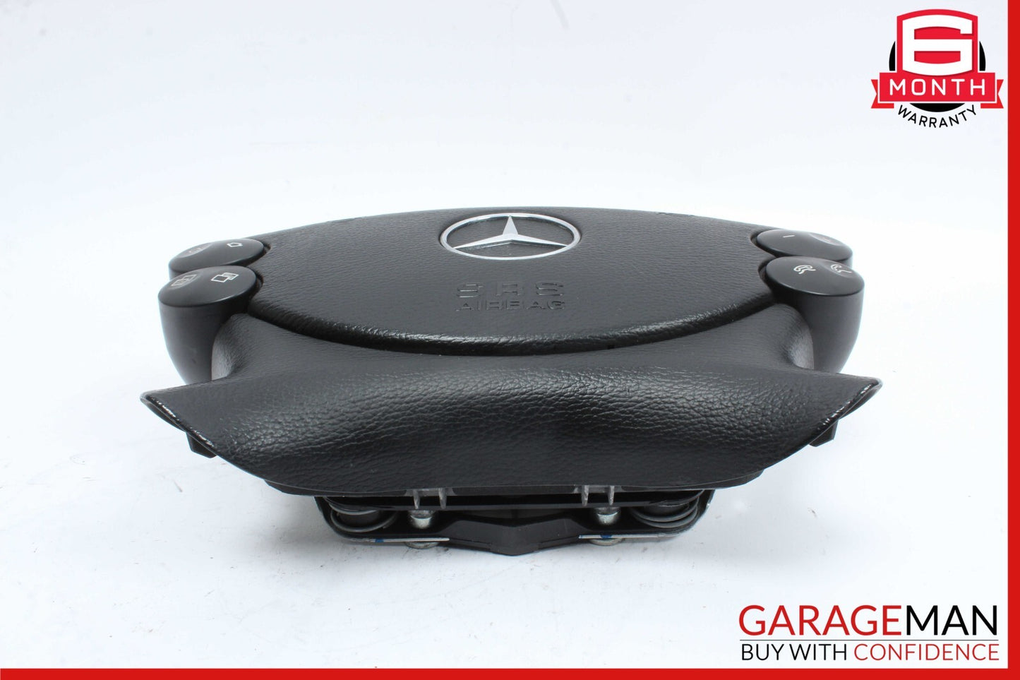 03-12 Mercedes R230 SL55 AMG CLS550 Steering Wheel Airbag Air Bag Assy Black