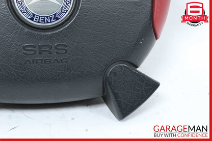 97-04 Mercedes R170 SLK230 SLK320 Steering Wheel Air Bag Airbag Black Red OEM
