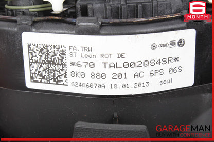 Audi A4 Steering Wheel Airbag Air Bag Black OEM