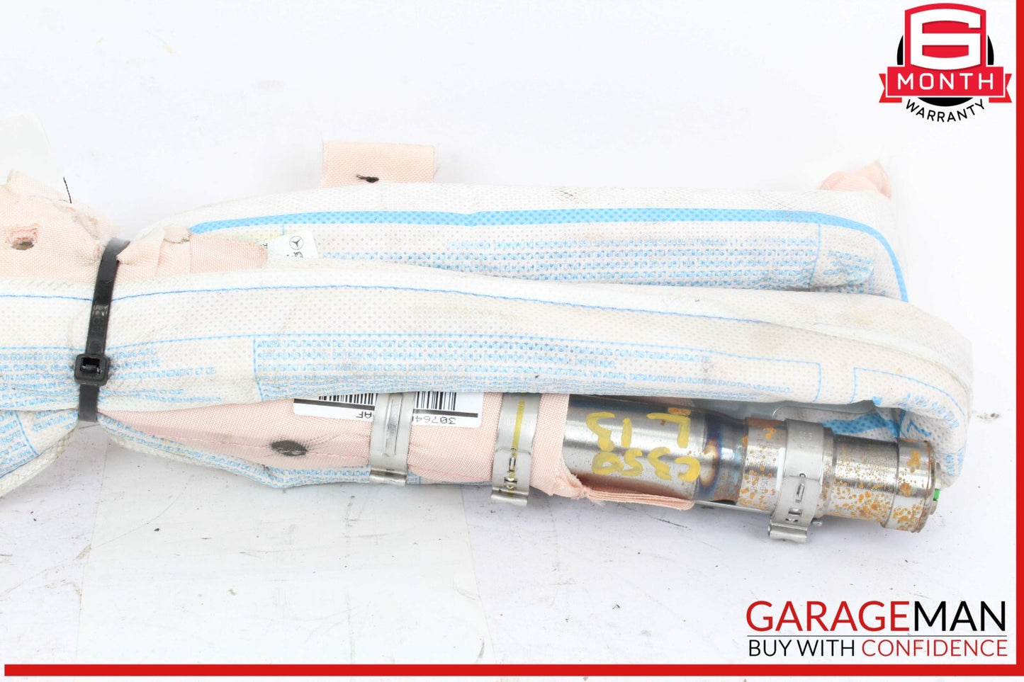 12-14 Mercedes W204 C350 C250 C63 AMG Coupe Roof Curtain Air Bag Left Side OEM