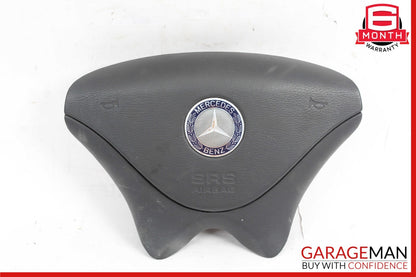 01-04 Mercedes R170 SLK320 SL500 Driver Steering Wheel Air Bag Airbag Black OEM