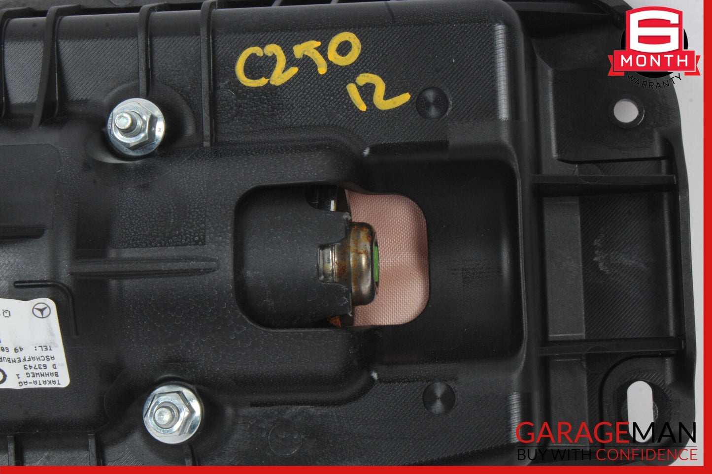 10-17 Mercedes W204 C250 E550 Dashboard Right Passenger Side Airbag Air Bag OEM
