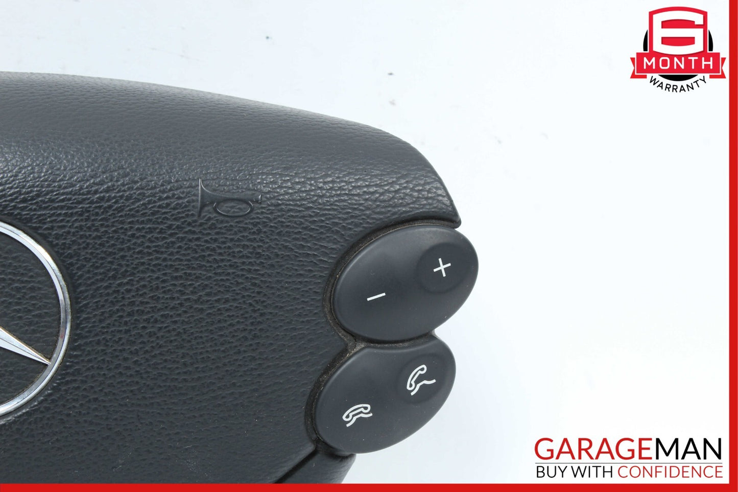 03-12 Mercedes W209 CLK55 AMG SL500 Steering Wheel Airbag Air Bag Black OEM