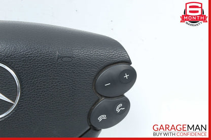 03-12 Mercedes W209 CLK55 AMG SL500 Steering Wheel Airbag Air Bag Black OEM