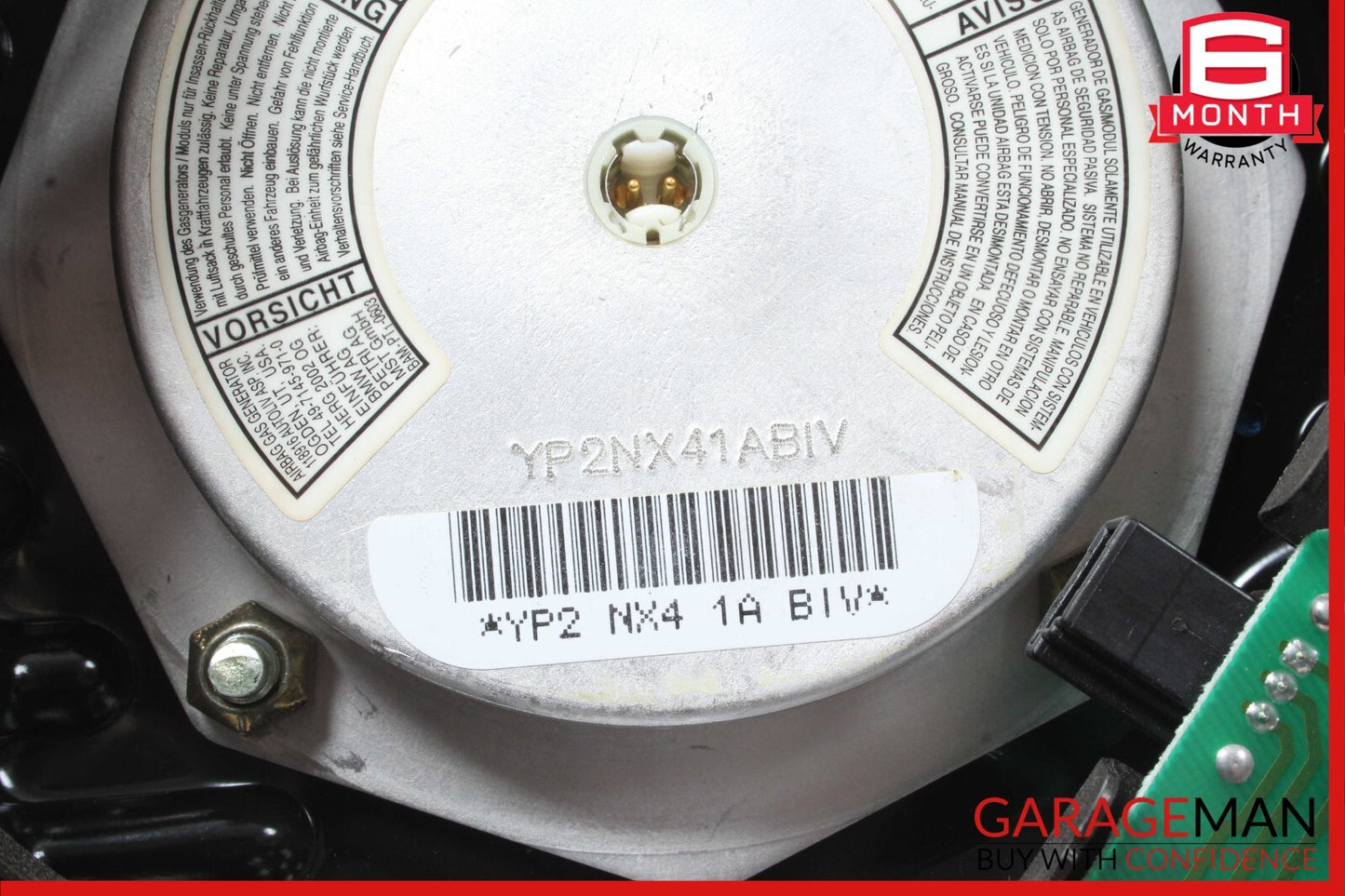 03-06 Mercedes S430 S600 CL500 CL55 AMG Steering Wheel Air Bag Airbag Beige