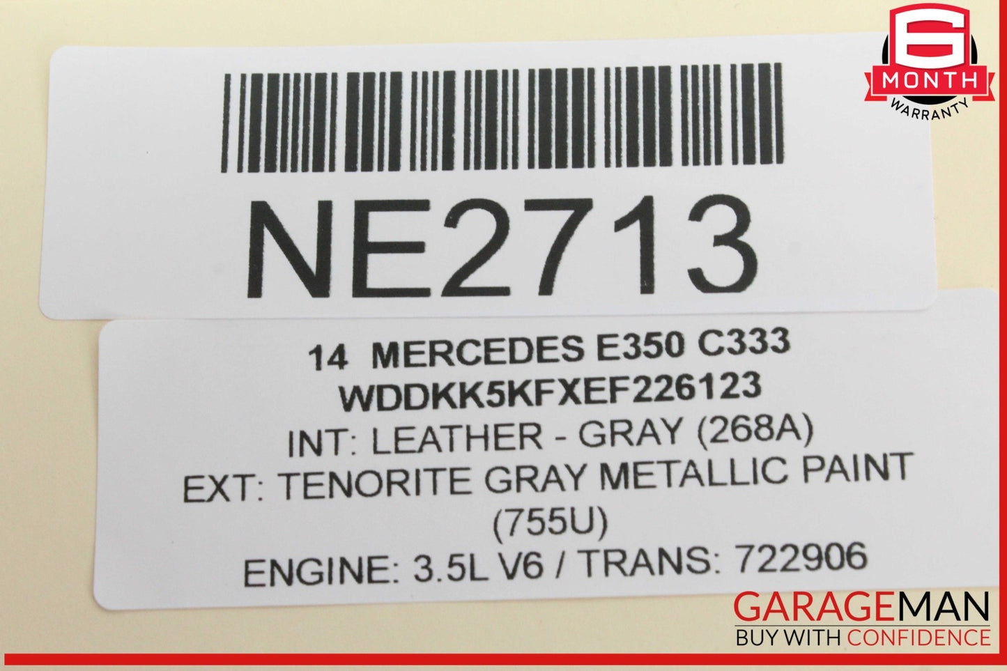 14-16 Mercedes W212 E350 E550 Front Right Side Dashboard Dash Airbag OEM