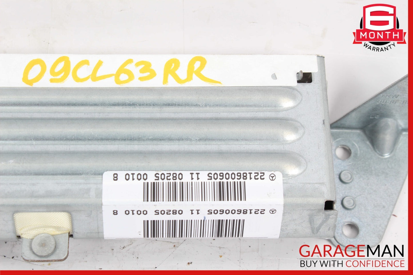 07-14 Mercedes W216 CL63 AMG CL600 S600 Rear Right Side Quarter Airbag Air Bag