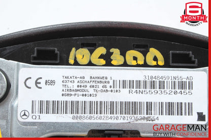 08-09 Mercedes W204 C300 C350 Steering Wheel Airbag Air Bag Assembly Anthracite