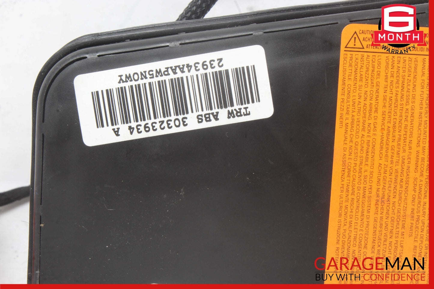 03-13 Maserati Quattroporte M139 Front Right Side Seat Airbag SRS OEM