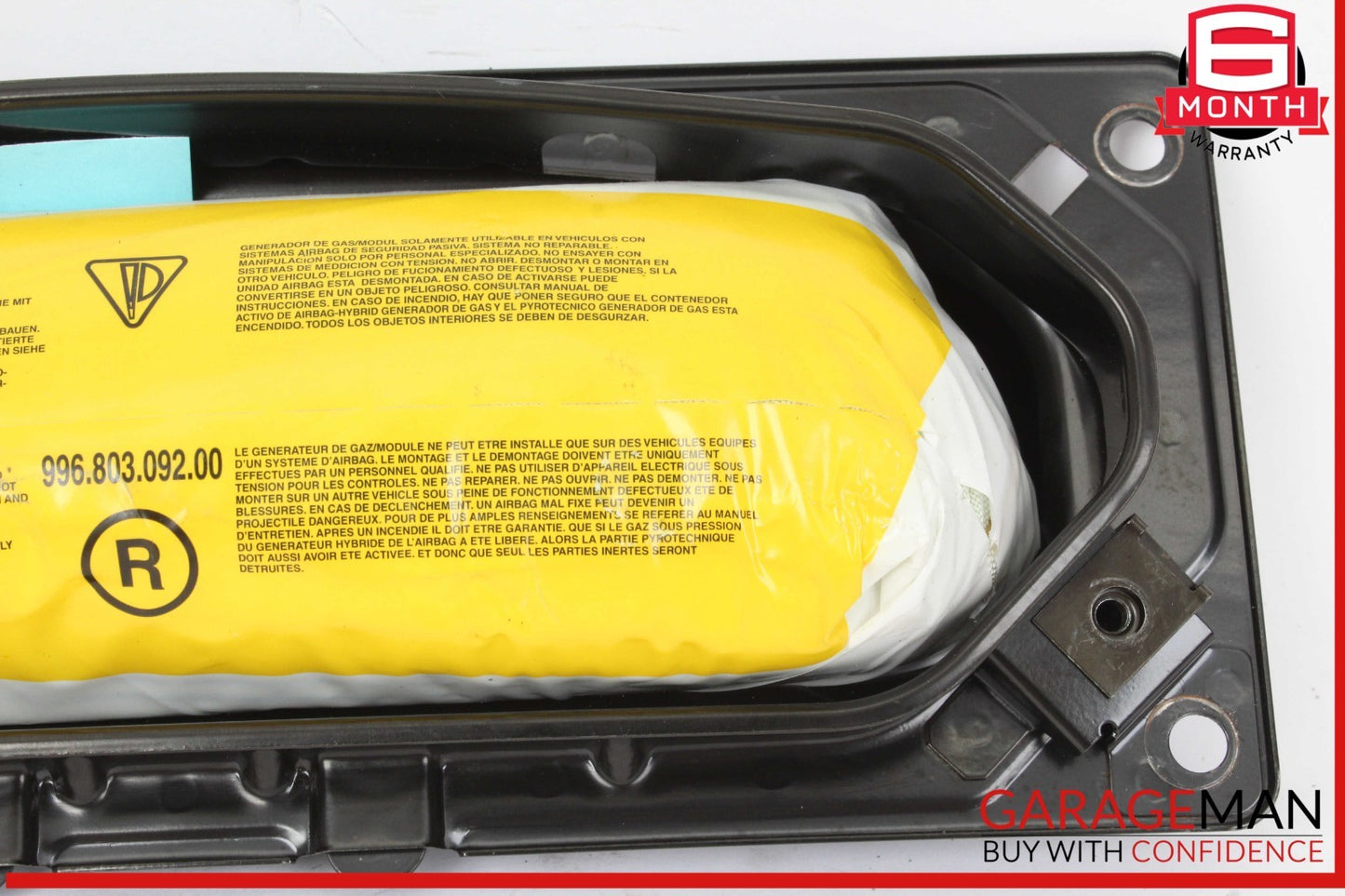 97-05 Porsche 911 996 Boxster 986 Front Right Passenger Side Door Airbag Air Bag