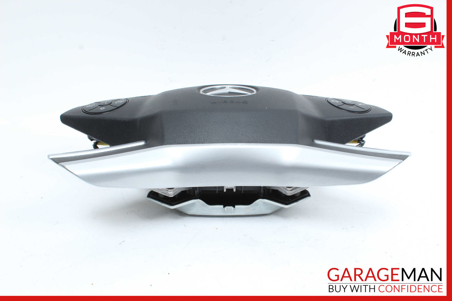 09-13 Mercedes X164 GL550 R350 ML350 Steering Wheel Airbag Air Bag Black OEM