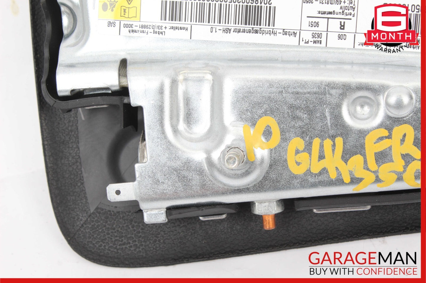 08-15 Mercedes X204 GLK350 C350 Front Right Passenger Seat Airbag Air Bag SRS