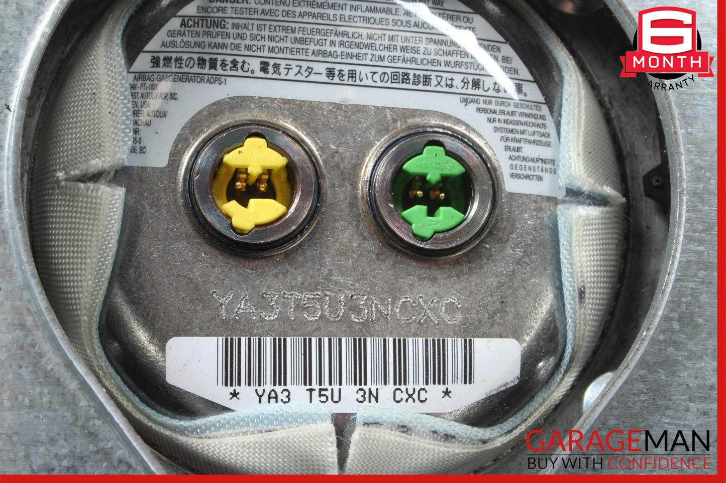 03-12 Mercedes SL500 CLK500 G500 E350 CLK63 Steering Wheel Airbag Air Bag