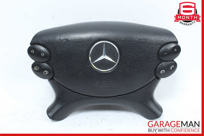 03-12 Mercedes W219 CLS500 E350 SL500 Steering Wheel Airbag Air Bag Black OEM