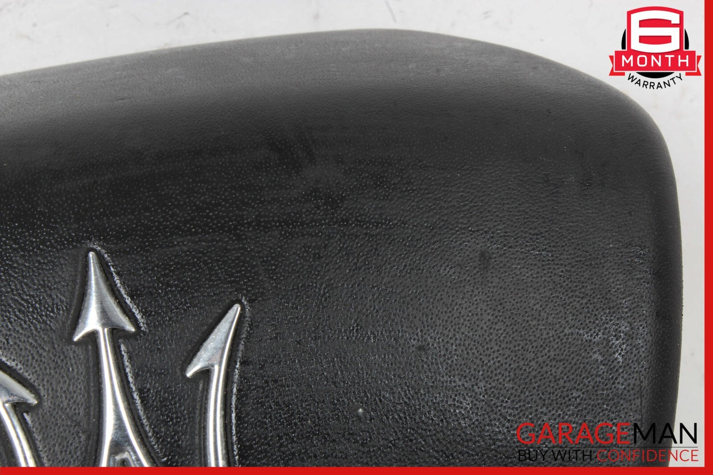 14-20 Maserati Ghibli Black Driver Column Steering Wheel Crash Airbag
