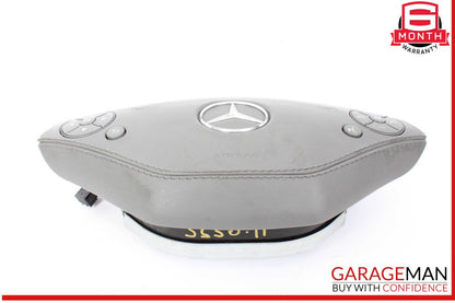 10-14 Mercedes W221 S550 CL550 Steering Wheel Airbag Air Bag Gray OEM