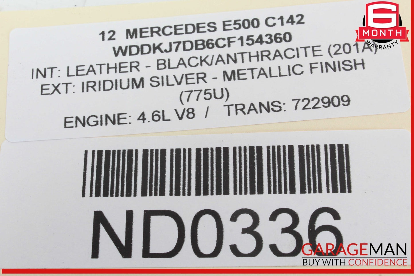 10-13 Mercedes W207 E550 Center Dash Hazard Light A/C AC Air Vent Trim Grille