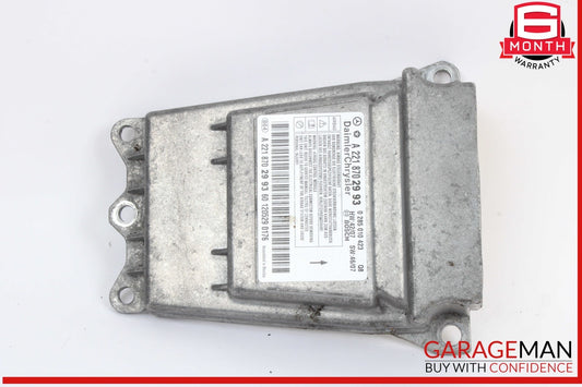 07-14 Mercedes W221 S550 CL550 Airbag Air Bag Sensor SRS Control Module Unit OEM