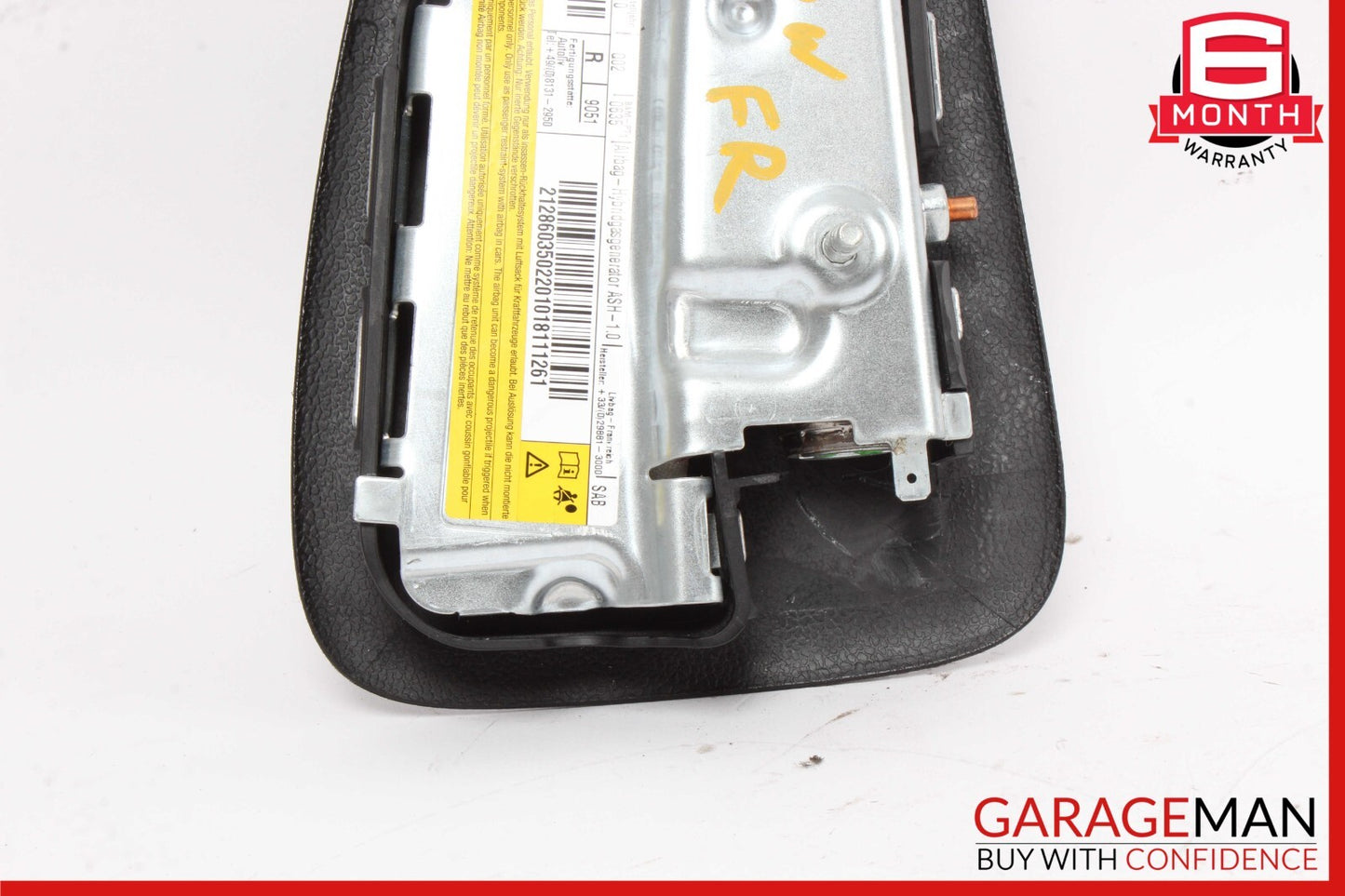 10-18 Mercedes W212 E350 CLS63 Front Right Side Seat Airbag Air Bag Black OEM
