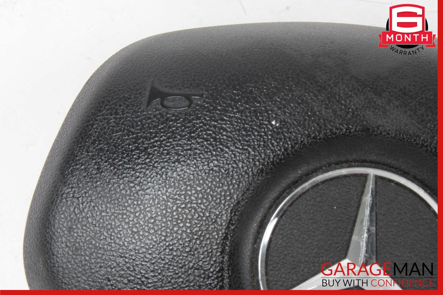 12-17 Mercedes W204 C250 E550 Driver Steering Wheel Airbag Air Bag Black OEM