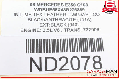 03-09 Mercedes W211 E350 E550 E320 Glove Box Right Passenger Side Air Bag OEM