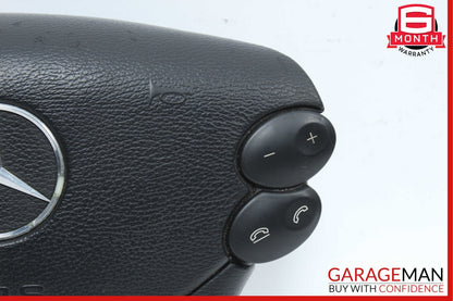 03-12 Mercedes W219 CLS500 E350 SL500 Steering Wheel Airbag Air Bag Black OEM