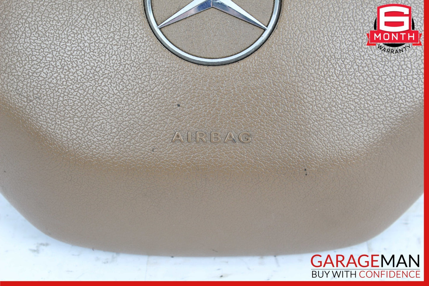 07-10 Mercedes W221 S550 S450 CL550 Steering Wheel Airbag Air Bag Brown OEM