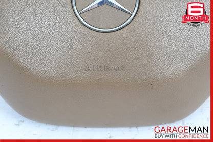 07-10 Mercedes W221 S550 S450 CL550 Steering Wheel Airbag Air Bag Brown OEM