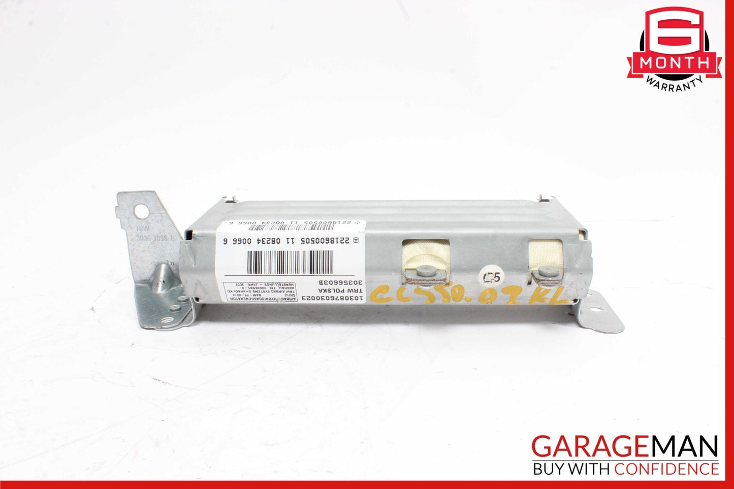 07-14 Mercedes W216 CL550 CL600 S550 S600 Rear Left Quarter Airbag Air Bag