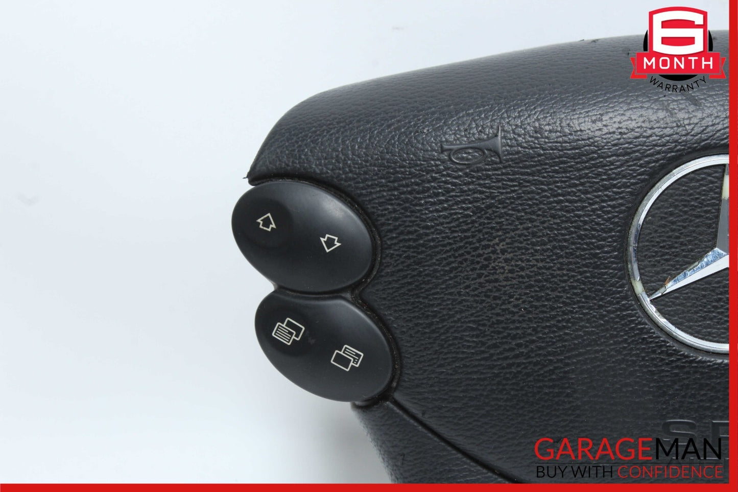 03-12 Mercedes W219 CLS500 E350 SL500 Steering Wheel Airbag Air Bag Black OEM