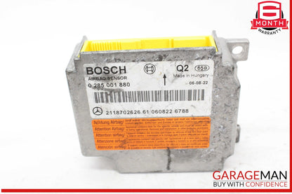 03-11 Mercedes W211 E320 CDI Airbag Air Bag Sensor SRS Control Module Unit OEM