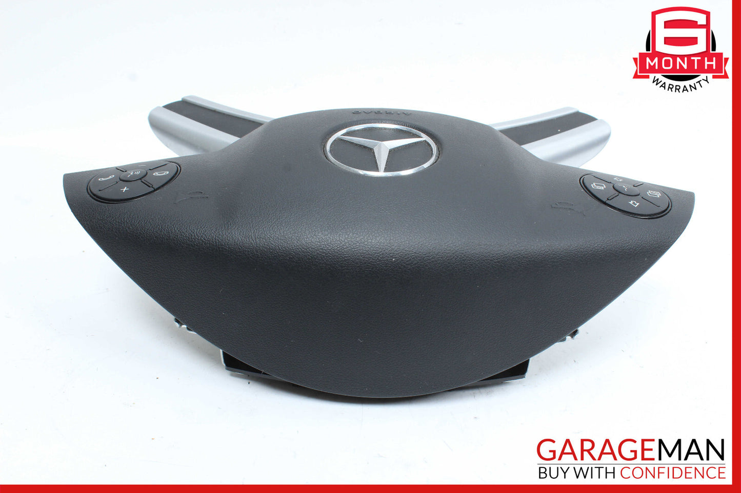 09-13 Mercedes X164 GL550 R350 ML350 Steering Wheel Airbag Air Bag Black OEM