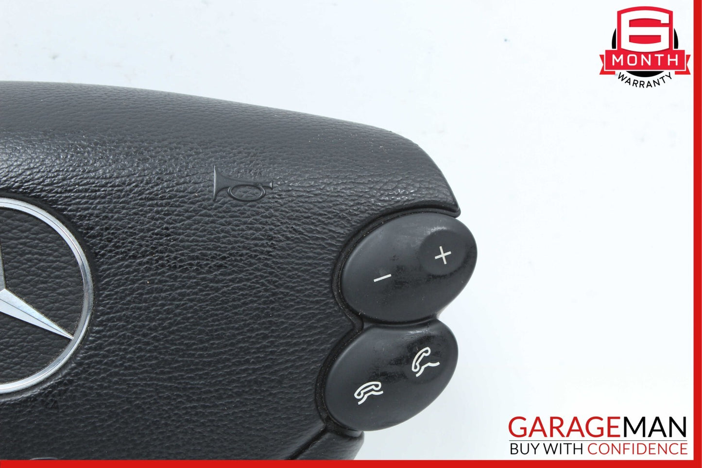 03-12 Mercedes R230 SL55 AMG CLS550 Steering Wheel Airbag Air Bag Black OEM