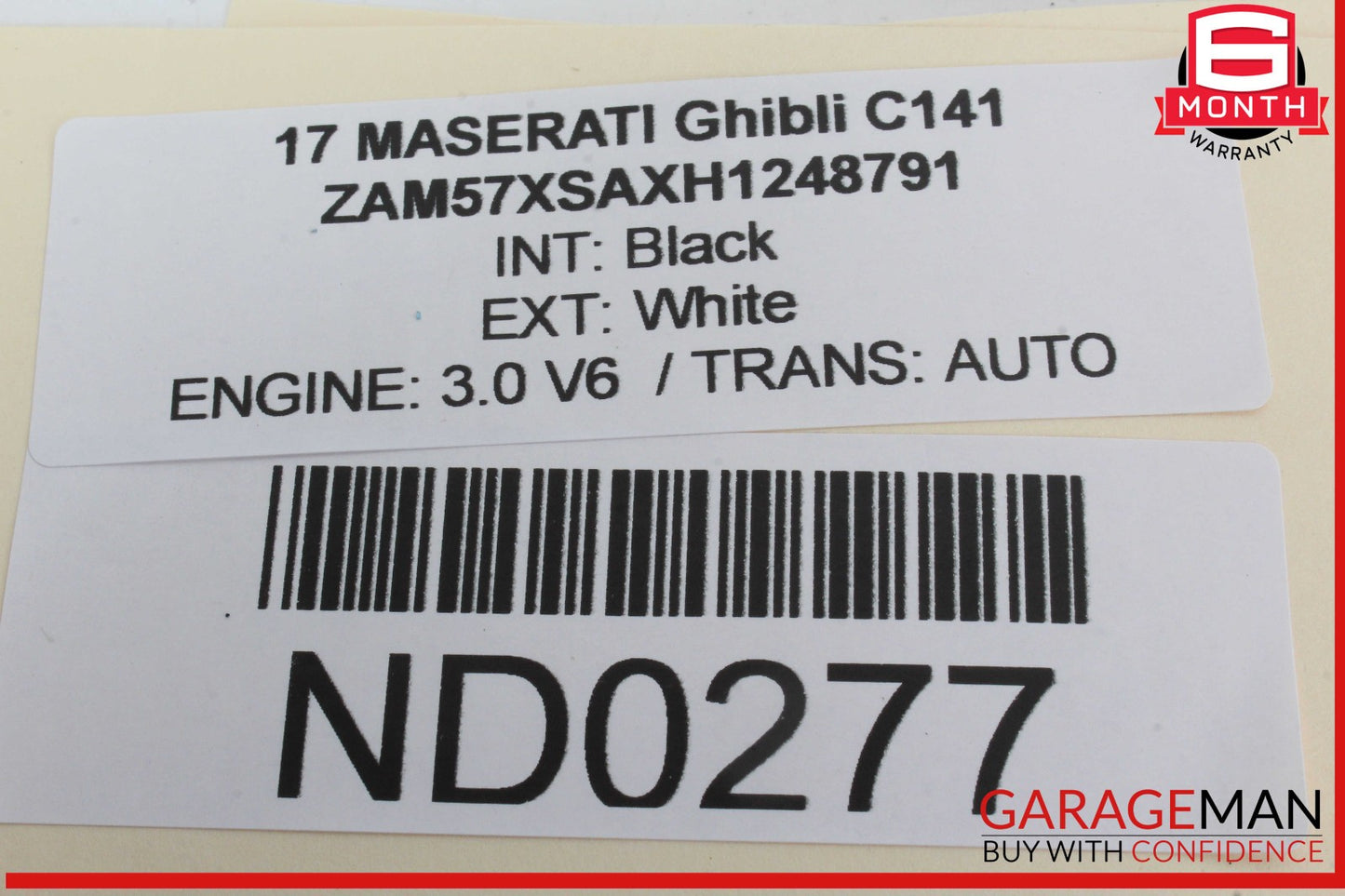 12-20 Mercedes R172 SLK350 SLC300 Door Airbag Left Driver Side 1728602502 OEM