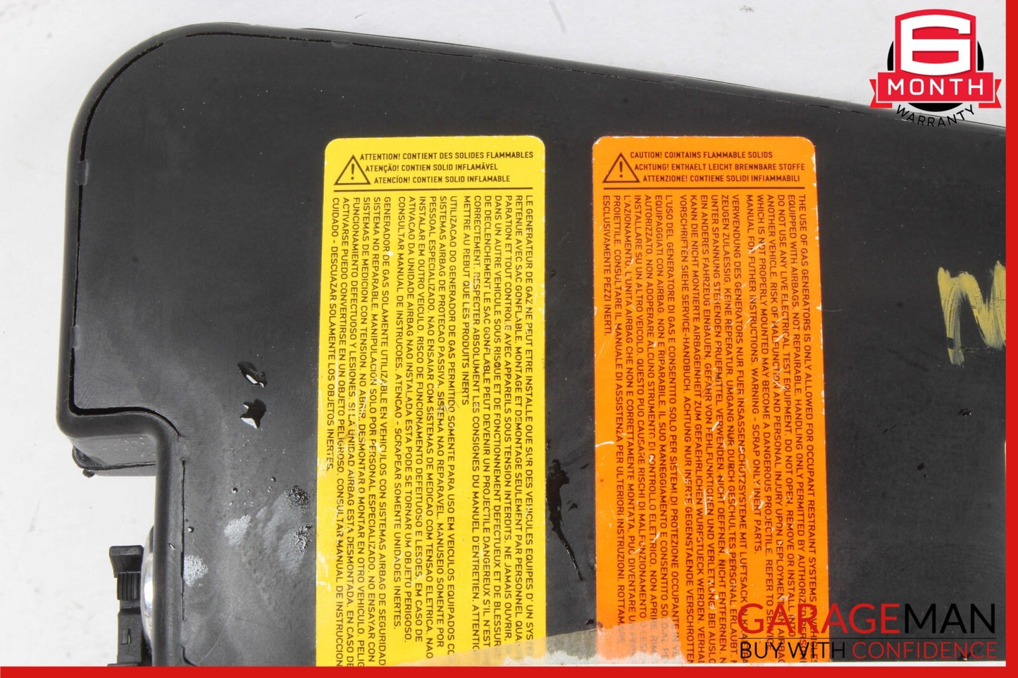 03-13 Maserati Quattroporte S M139 Front Left Driver Side Seat Airbag SRS OEM