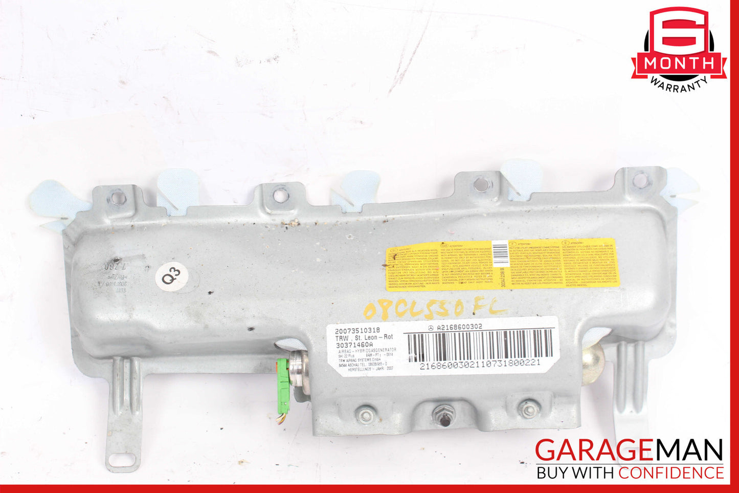 07-14 Mercedes W216 CL550 CL63 AMG Left Driver Dash Knee Airbag Air Bag OEM