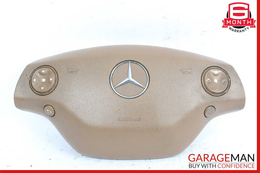 07-10 Mercedes W221 S550 S450 CL550 Steering Wheel Airbag Air Bag Brown OEM