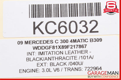 08-15 Mercedes W204 C300 4MATIC Front Right Passenger Seat Airbag Air Bag OEM