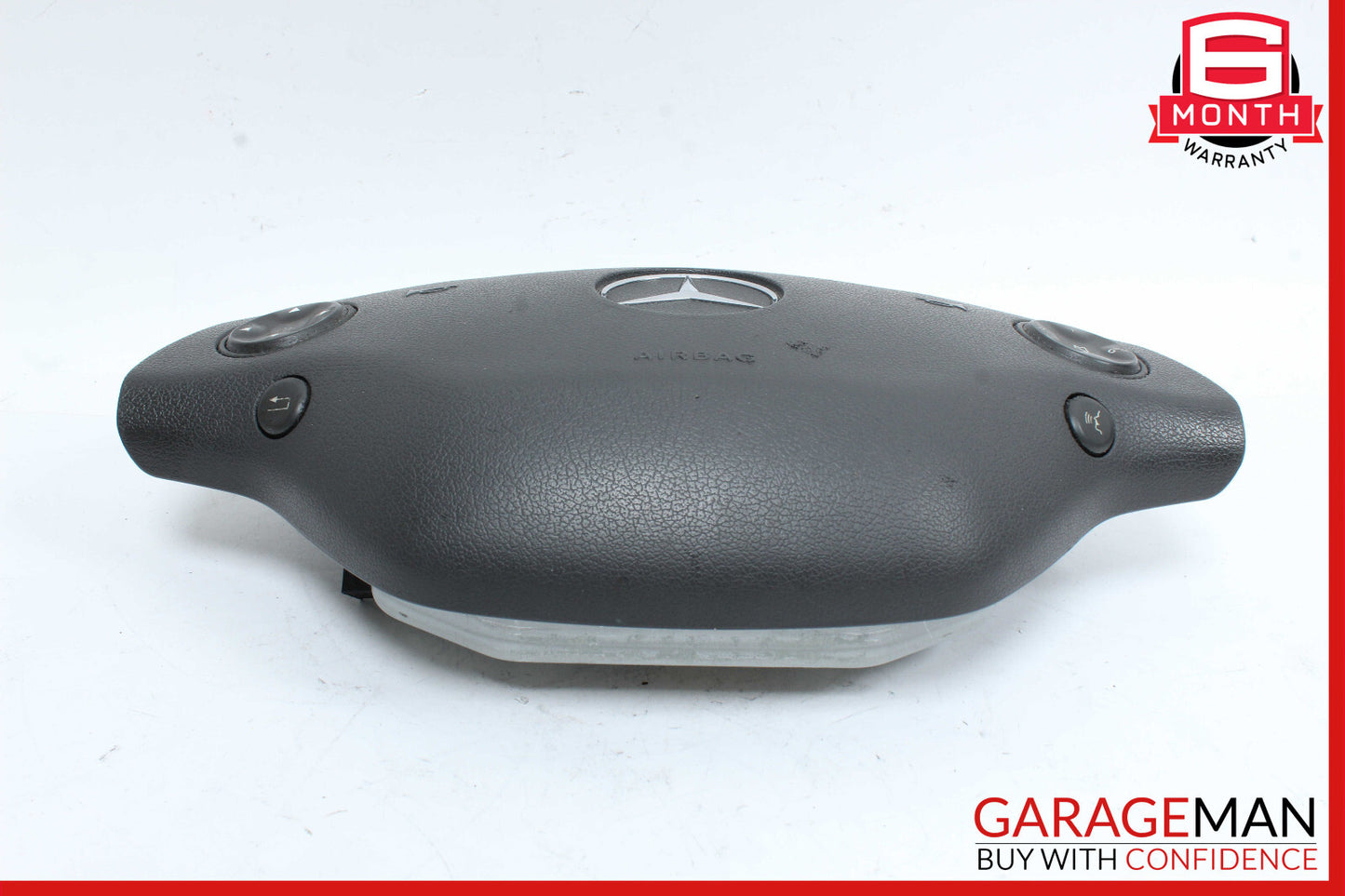 07-10 Mercedes W221 S550 CL550 S450 Steering Wheel Airbag Air Bag Black OEM