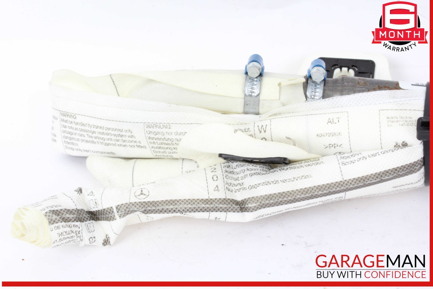08-14 Mercedes W204 C250 CGI Right Side Roof Curtain Airbag Air Bag OEM