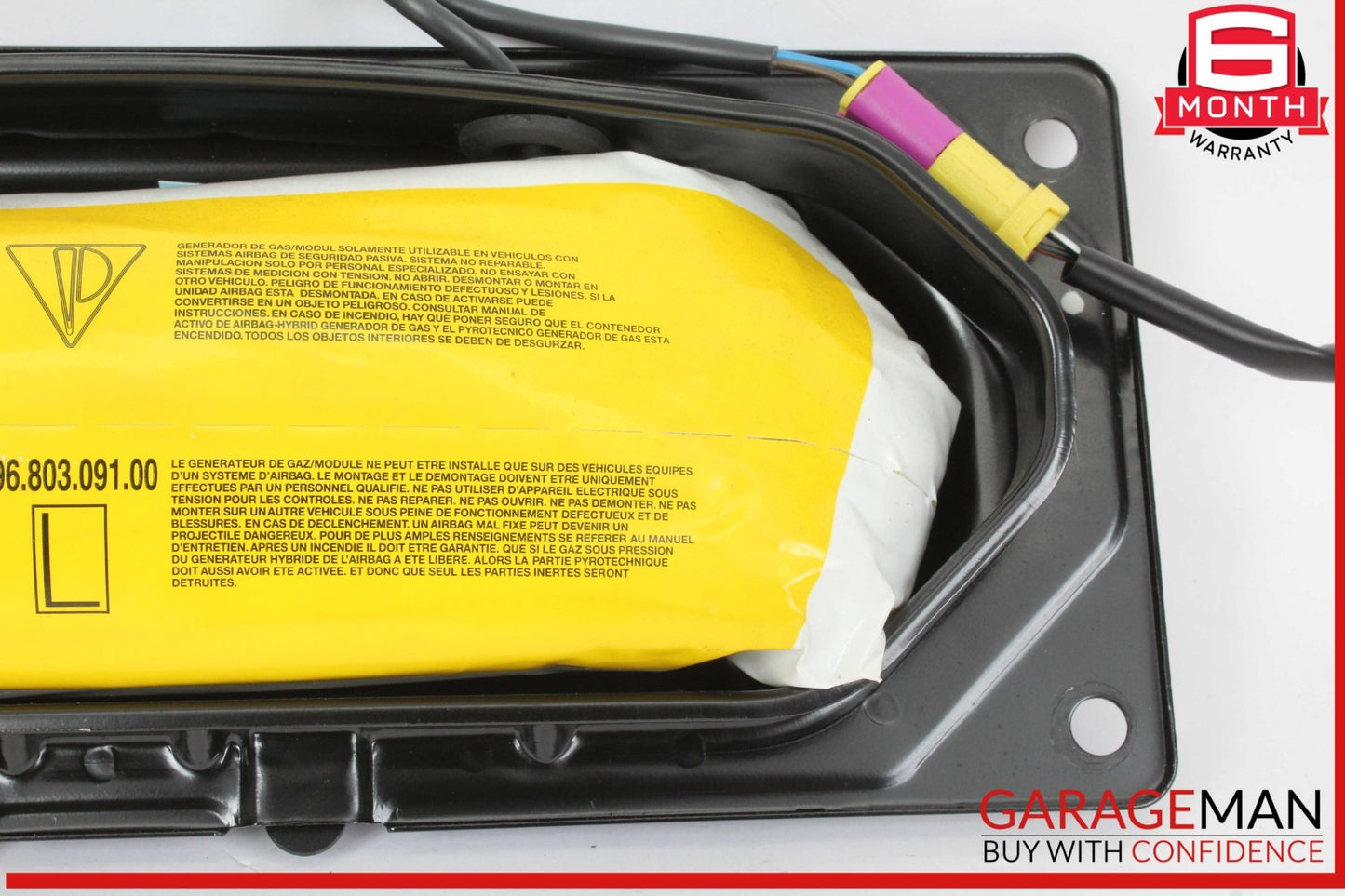 97-04 Porsche Boxster S 986 Carrera 996 911 Front Left Side Door Airbag Air Bag