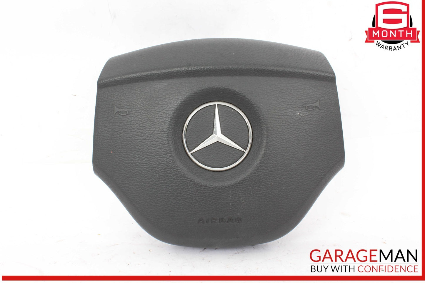 06-08 Mercedes W251 R500 Driver Side Steering Wheel Airbag Air Bag Black OEM