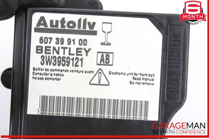 03-10 Bentley Continental GTC Safety Bag Sensor SRS Control Module OEM
