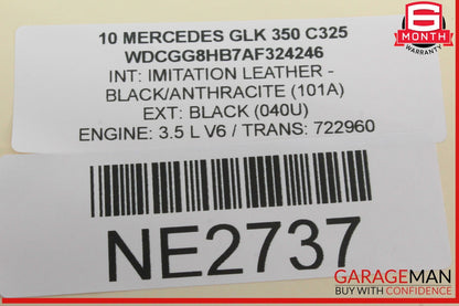 10-15 Mercedes X204 GLK350 Left Driver Side Roof Curtain Airbag Air Bag OEM