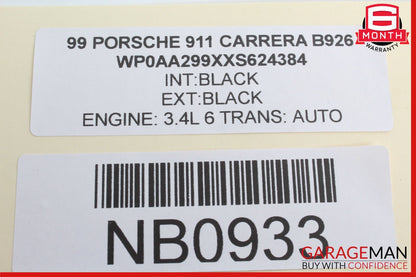 98-00 Porsche Boxster 986 Carrera 911 996 Steering Wheel Airbag Air Bag OEM