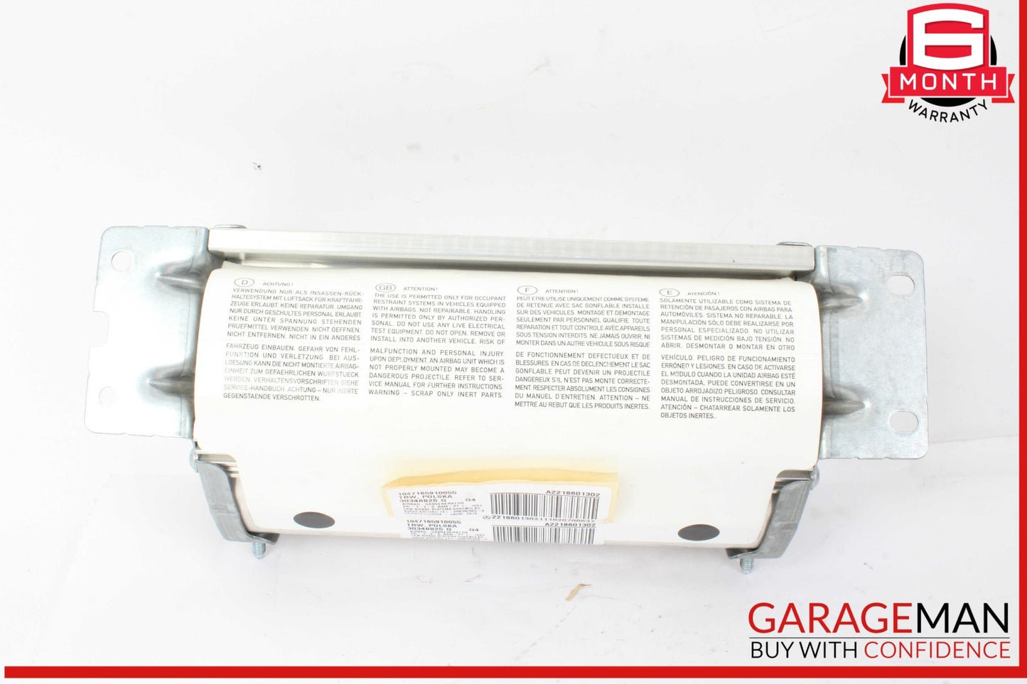 07-14 Mercedes W221 S550 CL500 Front Right Dash Dashboard Airbag Air Bag OEM