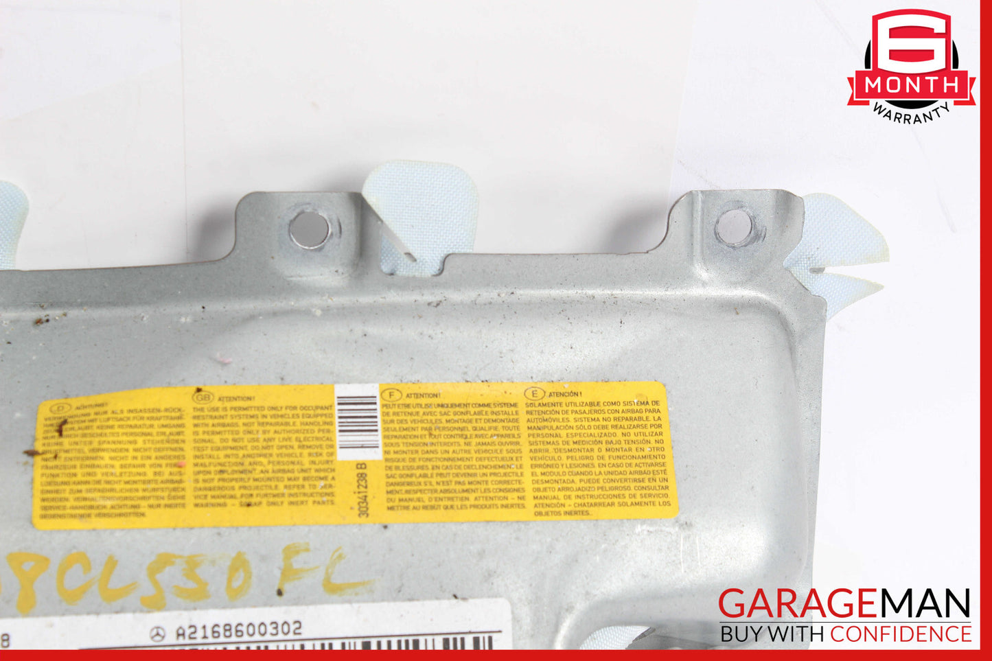 07-14 Mercedes W216 CL550 CL63 AMG Left Driver Dash Knee Airbag Air Bag OEM