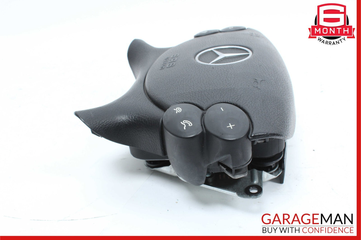 03-12 Mercedes R230 SL55 AMG CLS550 Steering Wheel Airbag Air Bag Black OEM