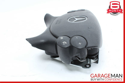 03-12 Mercedes R230 SL55 AMG CLS550 Steering Wheel Airbag Air Bag Black OEM