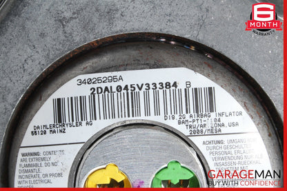 06-08 Mercedes W251 R350 ML350 GL450 Driver Steering Wheel Airbag Anthracite